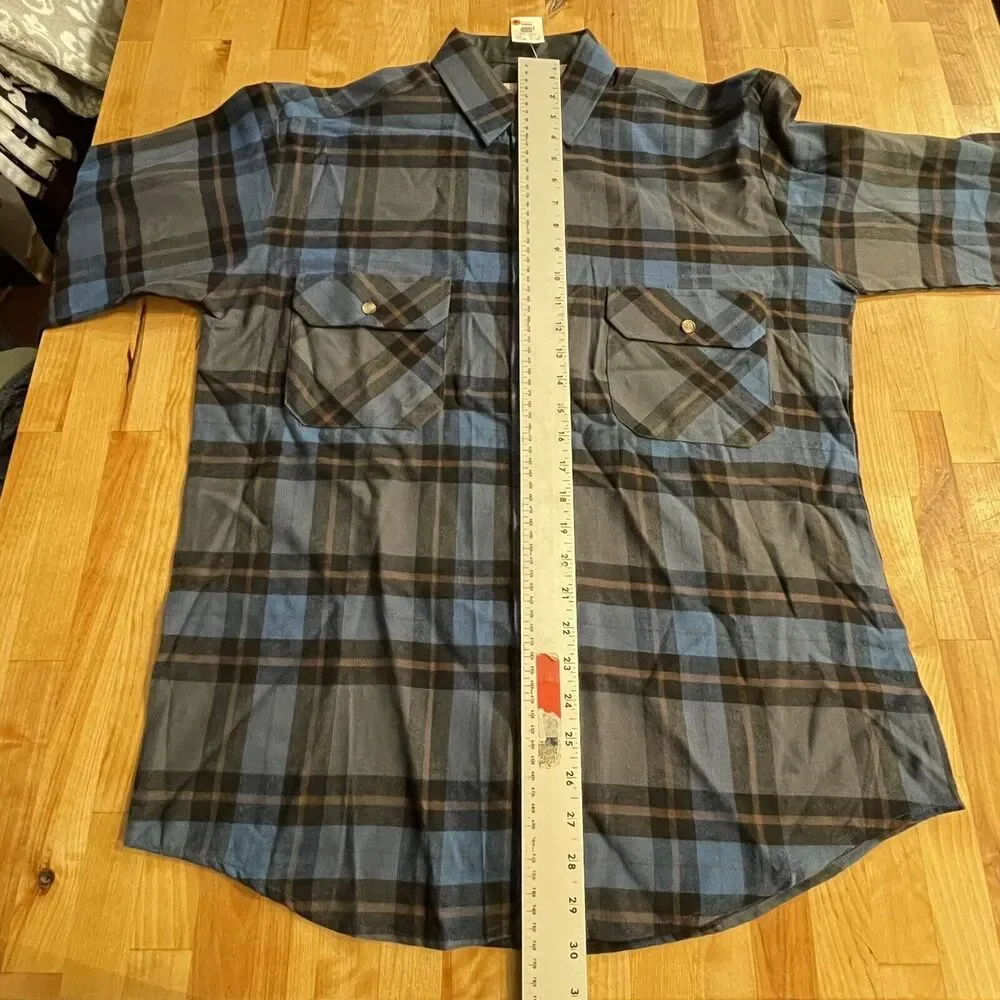 Northwest Territory Shirt Plaid‎ Button Up Vintage Outdoors Mens M New
